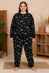 Winter Black Goodnight Comfort Co-Ord Set Night Suit