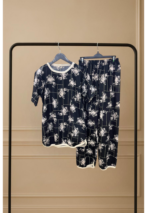 MOONLIT GARDENPRINTED SHIRT AND TROUSER