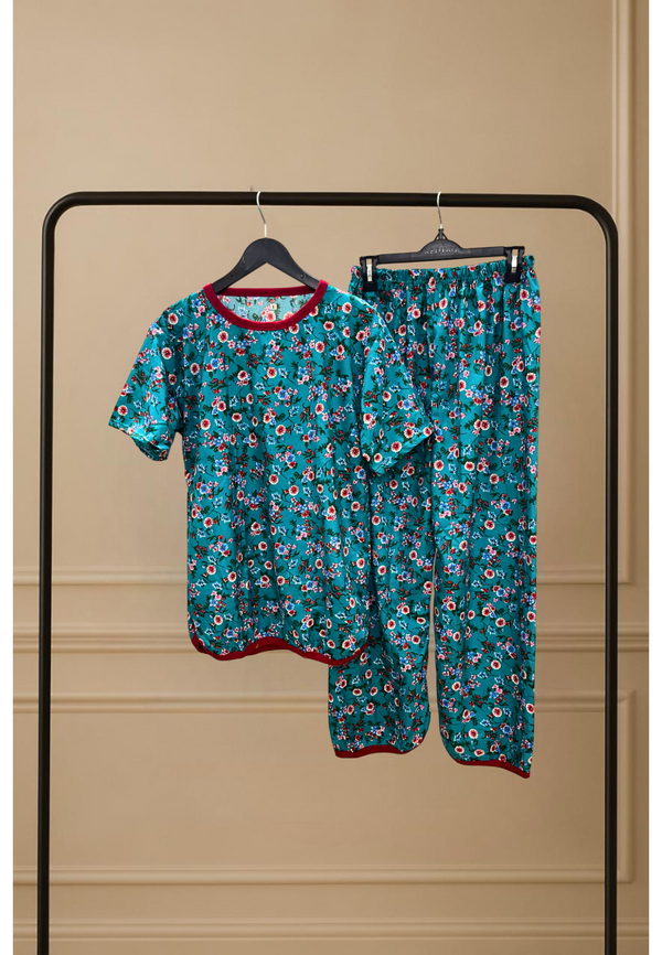 BERRY PATCH PRINTED SHIRT AND TROUSER