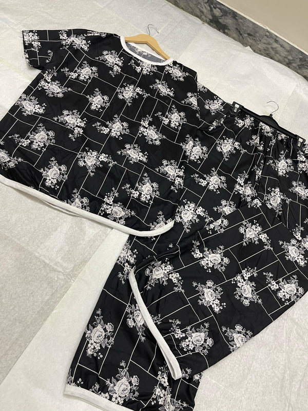 MOONLIT GARDENPRINTED SHIRT AND TROUSER