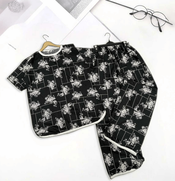 MOONLIT GARDENPRINTED SHIRT AND TROUSER