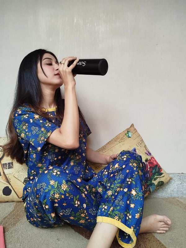 STARLIGHT FLORA PRINTED SHIRT AND TROUSER