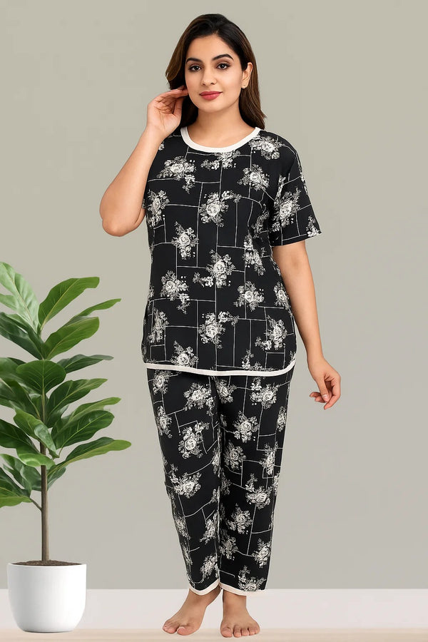 MOONLIT GARDENPRINTED SHIRT AND TROUSER